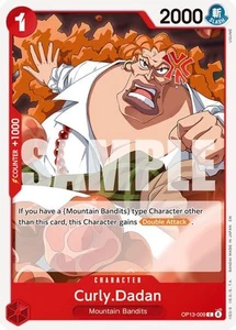 Curly.Dadan - OP13-009 - [OP13] Carrying On His Will