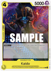 Kaido - ST09-004 - [ST09] Starter Deck 9: Yamato