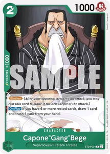 Capone"Gang"Bege - ST24-001 - [ST24] Starter Deck 24: GREEN Jewelry Bonney