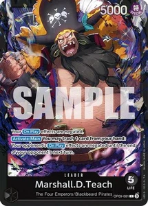Marshall.D.Teach (OP09-081) - OP09-081 - [ST27] Starter Deck 27: BLACK Marshall.D.Teach