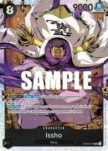 Issho - OP03-078 - [OP03] Pillars of Strength