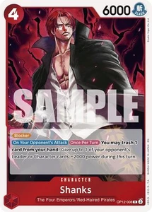 Shanks (008) - OP12-008 - [OP12] Legacy of the Master