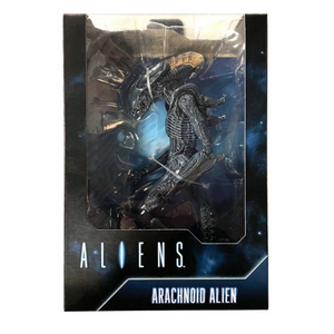 Prepare to be thrilled with the Aliens - Arachnoid Alien 7" Action Figure from NECA, a standout addition for any sci-fi collector!

This figure perfectly captures the fearsome elegance of the Arachnoid Alien, a formidable creature from the iconic "Aliens" series. Standing at 7 inches, its intricate detailing and articulation allow for dynamic posing and display.

The design reflects NECA's commitment to authenticity, with textured skin and a menacing appearance that brings the alien's horrifying presence to life. Ideal for fans of the franchise or collectors of high-quality figures, this Arachnoid Alien is a must-have for its unique blend of terror and artistry..

INCLUDES
7" scale, fully poseable Arachnoid Alien
Moulded plastic figurine with over 30 points of articulation and a bendable tail
Packaged in a Collectibles display box - approx. 9" tall