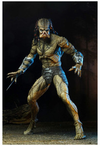 From the latest installment in the franchise, 2018's The Predator, comes the Assassin in all-new paint deco as he appears in the film's final scenes. While battling the remaining members of The Loonies, the Assassin Predator is left in a vulnerable state, having lost his ability to produce a protective armor layer.


The Ultimate Assassin action figure stands nearly a foot tall and has two interchangeable heads, two pairs of hands, and a detachable wrist blade and wrist cannon. Comes in collector-friendly deluxe window box packaging with opening flap.


Product Features
• Nearly 12 inches tall (30.48cm)
• Fits with 7 inch scale figures
• Made of plastic
• Based on the 2018 film "The Predator"
• Collector-friendly deluxe window box packaging


Box Contents
• Assassin Predator figure
• 2 Head sculpts
• Wrist blade
• Wrist cannon