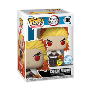Demon Slayer - Rengoku Glow US Exclusive Pop! Vinyl Demon Slayer - Rengoku Glow US Exclusive Pop! Vinyl