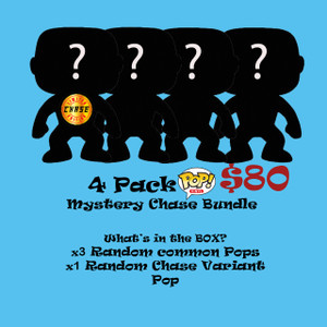 4 POP! MYSTERY CHASE BUNDLE