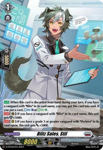 Blitz Sales, Stil (Foil) - D Promo Cards (D-PR) Blitz Sales, Stil (Foil) - D Promo Cards (D-PR)