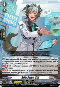 Blitz Sales, Stil - D Promo Cards (D-PR) Blitz Sales, Stil - D Promo Cards (D-PR)