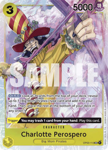 Charlotte Perospero (Reprint) - Premium Booster -The Best- (PRB-01) Charlotte Perospero (Reprint) - Premium Booster -The Best- (PRB-01)