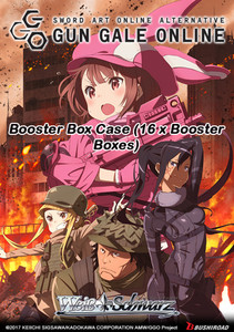 CASE [Weiss Schwarz] Sword Art Online Alternative - Gun Gale Online REPRINT - CASE (16xBooster Boxes)
