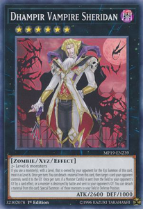 Dhampir Vampire Sheridan | MP19-EN239 | 1st Edition | 2019 Gold Sarcophagus Tin Mega Pack