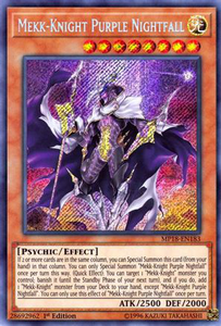 Mekk-Knight Purple Nightfall | MP18-EN183 | 1st Edition | 2018 Mega-Tins Mega Pack