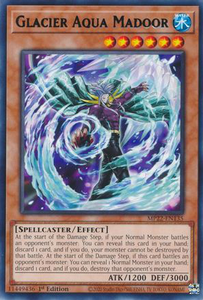 Glacier Aqua Madoor | MP22-EN135 | 1st Edition | 2022 Tin of the Pharaoh's Gods