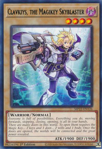 Clavkiys, the Magikey Skyblaster | MP22-EN126 | 1st Edition | 2022 Tin of the Pharaoh's Gods