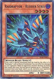 Raidraptor - Rudder Strix | BLLR-EN014 | 1st Edition | Battles of Legend: Light's Revenge