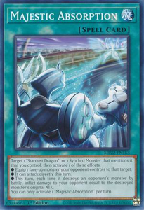 Majestic Absorption | MP22-EN153 | 1st Edition | 2022 Tin of the Pharaoh's Gods