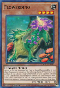 Flowerdino | BACH-EN082 | 1st Edition | Battle of Chaos