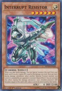 Interrupt Resistor | MP19-EN149 | 1st Edition | 2019 Gold Sarcophagus Tin Mega Pack