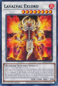 Lavalval Exlord | MP22-EN079 | 1st Edition | 2022 Tin of the Pharaoh's Gods