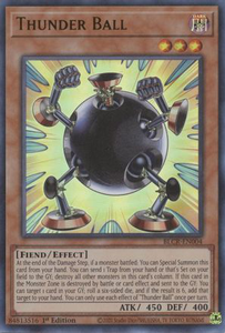 Thunder Ball | BLCR-EN004 | 1st Edition | Battles of Legend: Crystal Revenge