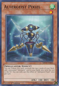 Altergeist Pixiel | MP19-EN010 | 1st Edition | 2019 Gold Sarcophagus Tin Mega Pack