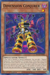 Dimension Conjurer | BACH-EN002 | 1st Edition | Battle of Chaos
