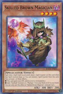 Skilled Brown Magician | BACH-EN024 | 1st Edition | Battle of Chaos