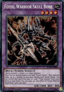 Fossil Warrior Skull Bone | BLAR-EN008 | 1st Edition | Battles of Legend: Armageddon