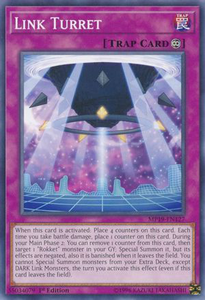Link Turret | MP19-EN127 | 1st Edition | 2019 Gold Sarcophagus Tin Mega Pack