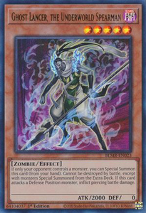 Ghost Lancer, the Underworld Spearman | BLMR-EN023 | 1st Edition | Battles of Legend: Monstrous Revenge