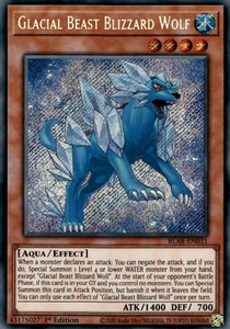 Glacial Beast Blizzard Wolf | BLAR-EN031 | 1st Edition | Battles of Legend: Armageddon