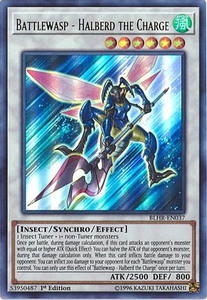 Battlewasp - Halberd the Charge | BLHR-EN037 | 1st Edition | Battles of Legend: Hero's Revenge