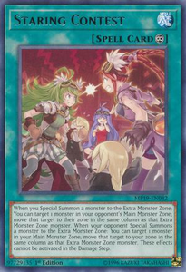 Staring Contest | MP19-EN042 | 1st Edition | 2019 Gold Sarcophagus Tin Mega Pack