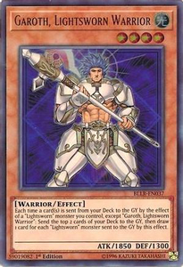 Garoth, Lightsworn Warrior | BLLR-EN037 | 1st Edition | Battles of Legend: Light's Revenge