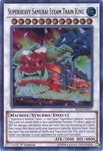 Superheavy Samurai Steam Train King | BLLR-EN011 | 1st Edition | Battles of Legend: Light's Revenge