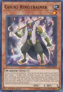 Gouki Ringtrainer | MP19-EN076 | 1st Edition | 2019 Gold Sarcophagus Tin Mega Pack