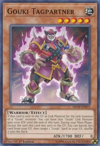 Gouki Tagpartner | MP19-EN075 | 1st Edition | 2019 Gold Sarcophagus Tin Mega Pack