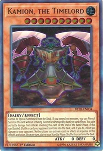 Kamion, the Timelord | BLLR-EN034 | 1st Edition | Battles of Legend: Light's Revenge