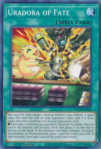 Uradora of Fate | BACH-EN065 | 1st Edition | Battle of Chaos
