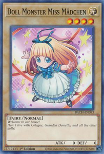 Doll Monster Miss Madchen | BACH-EN093 | 1st Edition | Battle of Chaos