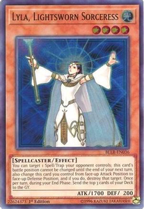 Lyla, Lightsworn Sorceress | BLLR-EN036 | 1st Edition | Battles of Legend: Light's Revenge