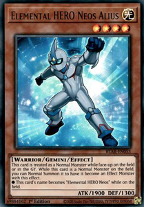 Elemental HERO Neos Alius | BLAR-EN053 | 1st Edition | Battles of Legend: Armageddon