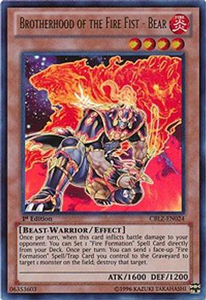 Brotherhood of the Fire Fist - Bear | CBLZ-EN024 | Unlimited | Cosmo Blazer