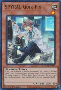 SPYRAL Quik-Fix | BLMR-EN056 | 1st Edition | Battles of Legend: Monstrous Revenge