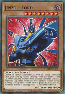 Jinzo - Lord | LED7-EN040 | 1st Edition | Legendary Duelists: Rage of Ra