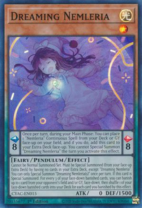 Dreaming Nemleria | CYAC-EN015 | 1st Edition | Cyberstorm Access