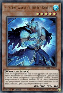 General Wayne of the Ice Barrier | BLTR-EN073 | 1st Edition | Battles of Legend: Terminal Revenge