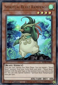 Spiritual Beast Rampengu | BLTR-EN066 | 1st Edition | Battles of Legend: Terminal Revenge