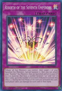 Rebirth of the Seventh Emperors | CYAC-EN099 | 1st Edition | Cyberstorm Access