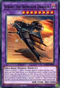 Sprind the Irondash Dragon | BLVO-EN038 | 1st Edition | Blazing Vortex